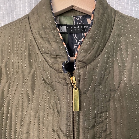 Quilted olive jacket - Picture 7 of 8